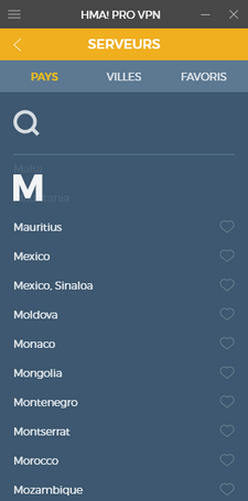 HideMyAss Afrique