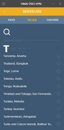 HideMyAss Tunisie
