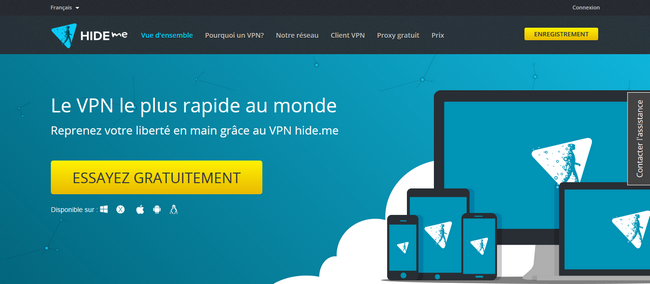 Hide Me - Site Officiel