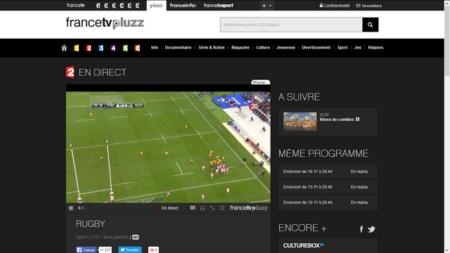 FranceTV Pluzz - Après (Avec Smart DNS Proxy)