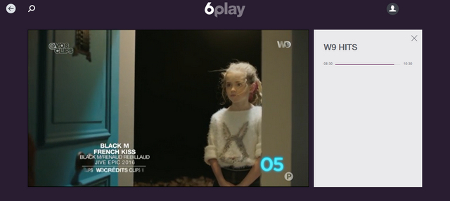 W9 sur 6play Avant - Avec TrickByte