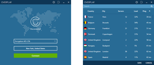 OverPlay - VPN