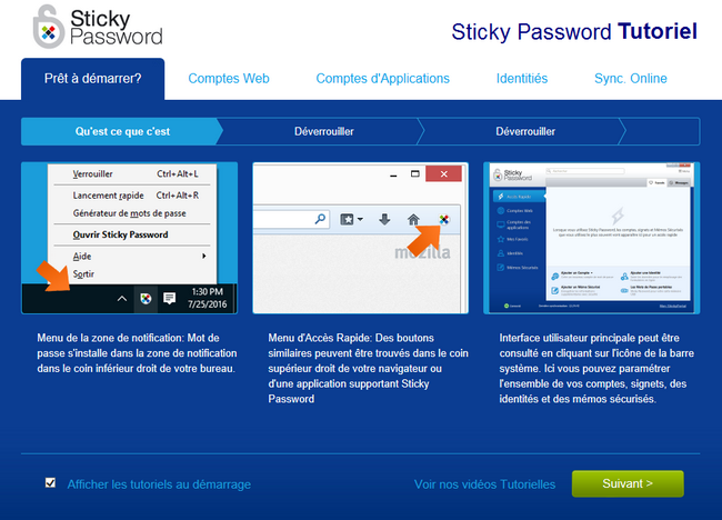 Sticky Password - Tutoriel