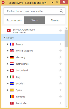 ExpressVPN - France