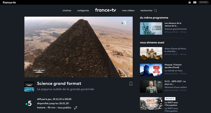 France TV Après - Avec HMA VPN