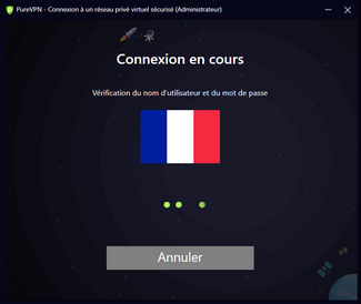 PureVPN - Connexion