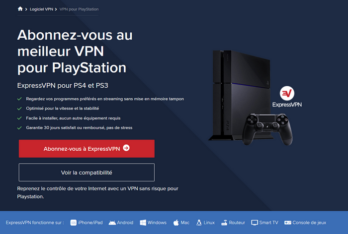 VPN PS4