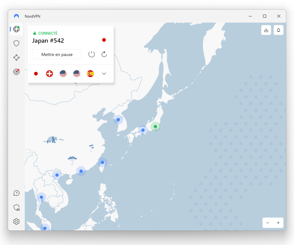 NordVPN - Japon