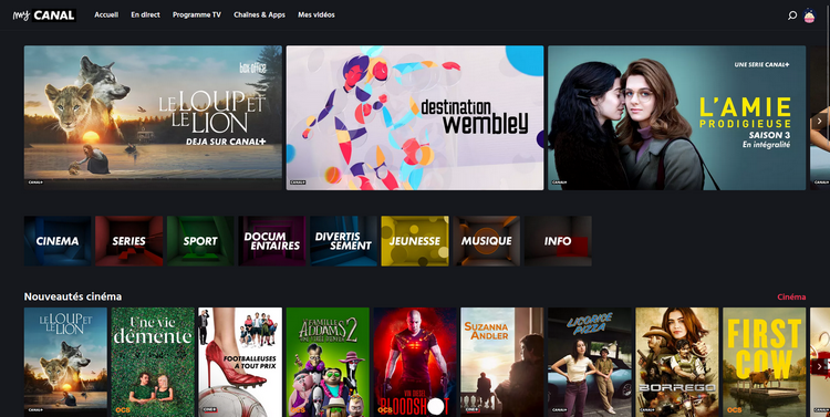 Canal+ en streaming à l'étranger