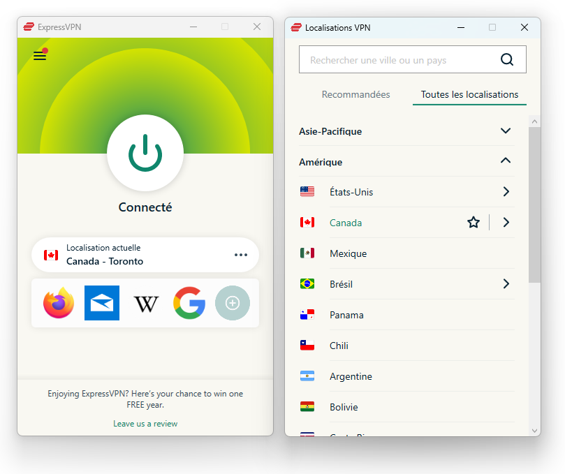 ExpressVPN - Canada