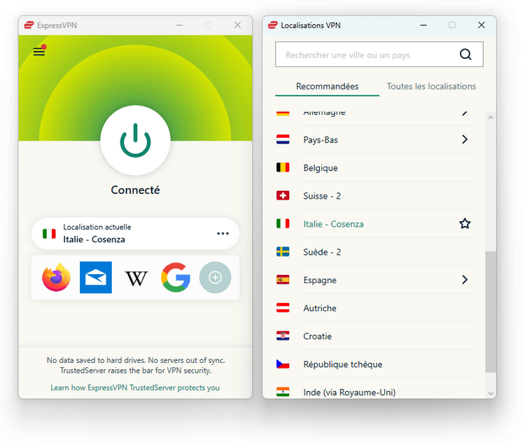 ExpressVPN - Italie