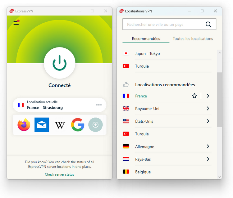 ExpressVPN - France