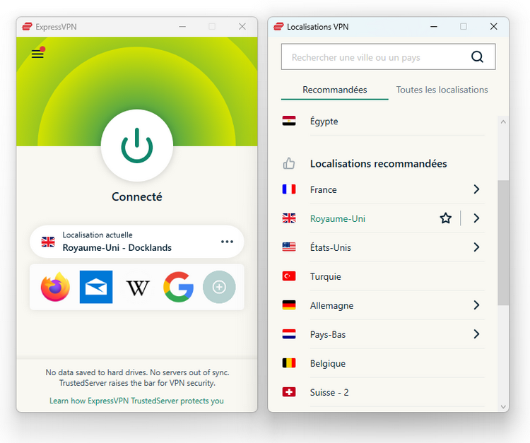 ExpressVPN - Royaume-Uni