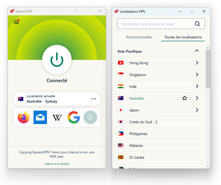 ExpressVPN - Australie