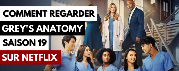 Comment regarder Grey's Anatomy Saison 19 sur Netflix en France