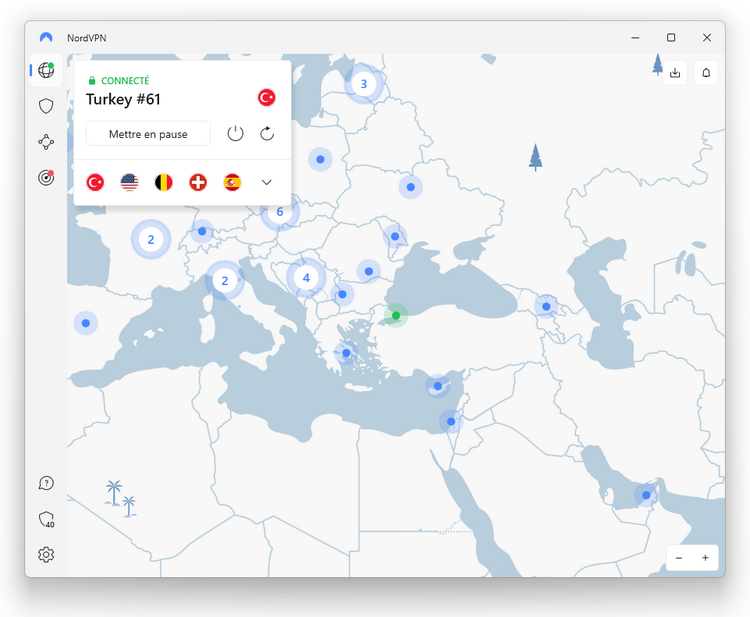 NordVPN - Turquie