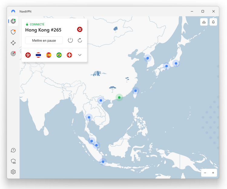 NordVPN - Hong Kong