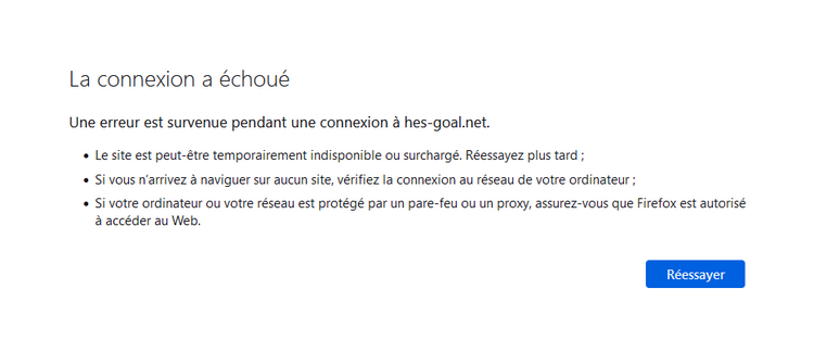 HesGoal sans VPN