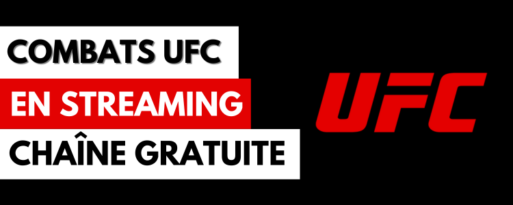 UFC en streaming sur une chaîne gratuite