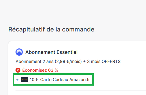 Carte Cadeau Amazon