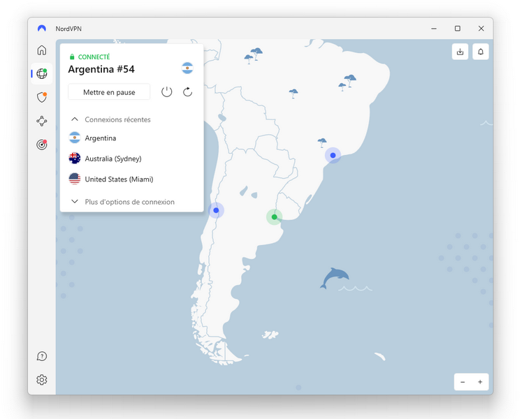 NordVPN - Argentine