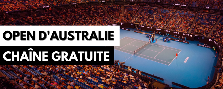 Open d'Australie 2024 en direct sur une chaîne gratuite