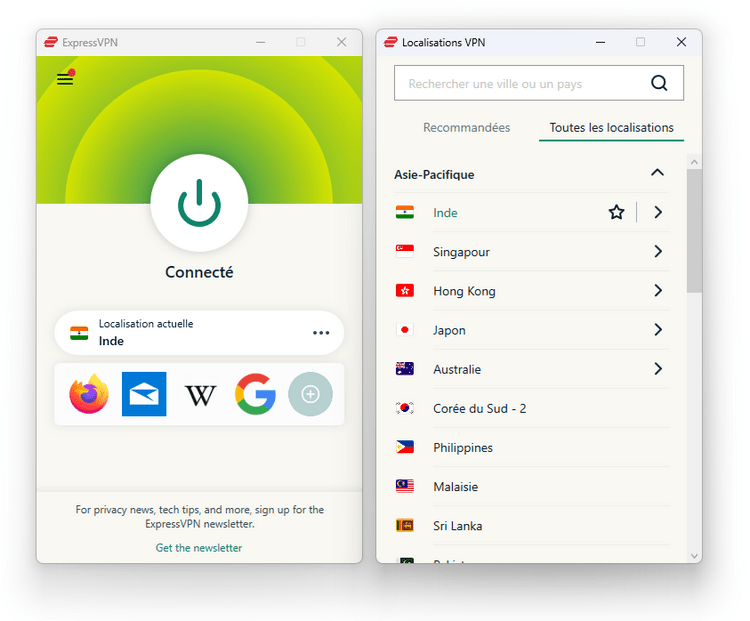 ExpressVPN - Inde