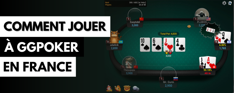 Comment jouer à GG Poker en France