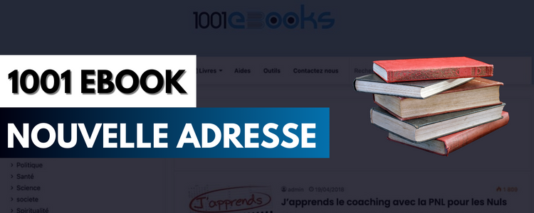 1001 Ebook ne fonctionne plus