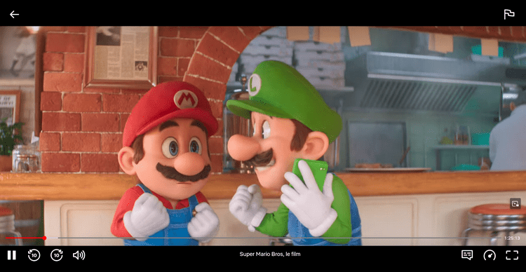 Regarder Super Mario Bros sur Netflix