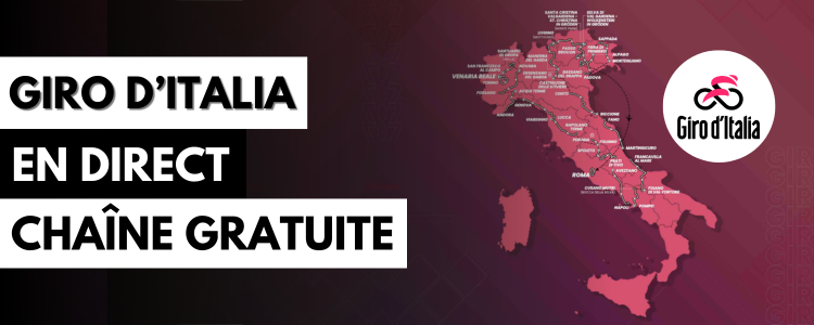 Diffusion gratuite du Giro sur une chaîne étrangère