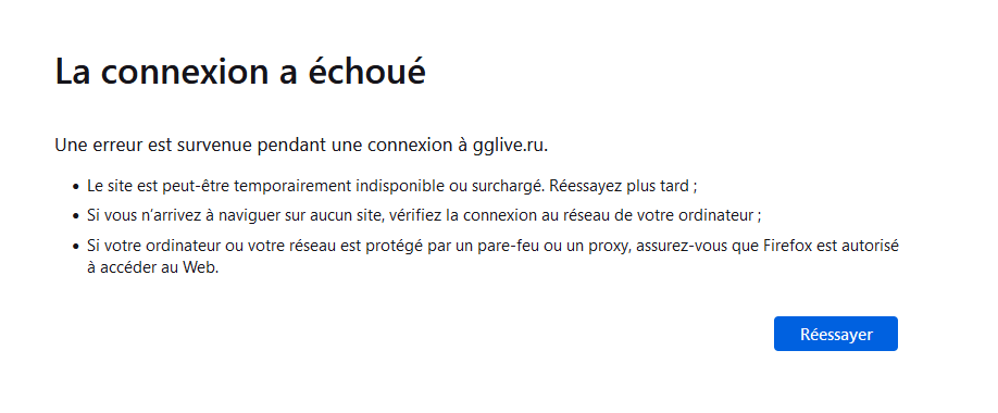 GG Live sans VPN